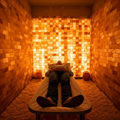 How Himalayan Salt Bricks Rooms Assist Patients